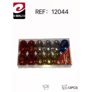 Colorful Ribbon Balls Lazo 12Pcs Party Decoration Set - Product Image 3