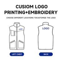 Veste de sécurité pour hommes de qualité supérieure Logo personnalisé Gilet en polyester réfléchissant haute visibilité avec long matériau en toile pour les bénévoles