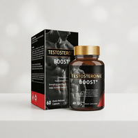 Kapsul Herbal Peningkat Gairah Pria Dewasa, TBooster Alami untuk Kekuatan Otot, Dukungan Vitalitas, Antioksidan Tinggi Protein, Privat
