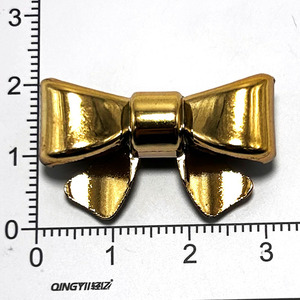 Accesorios de joyería DIY con lazo de mariposa dorado y plateado para decoración de carcasas de teléfono, suministros de manualidades de resina plástica - Product Image 4
