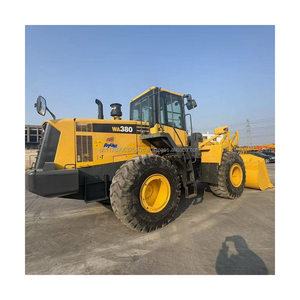 Cargador usado original japonés de la rueda de KOMATSU Wa380 380-6 en venta cargador usado de KOMATSU WA380 - Product Image 1