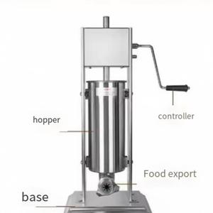Máquina Comercial Manual de Churros de Alta Eficiencia, <span class=keywords><strong>Churrera</strong></span> <span class=keywords><strong>Eléctrica</strong></span> de Acero Inoxidable 304, Control Termostático, Tolva de 3L, Operación Individual - Product Image 5