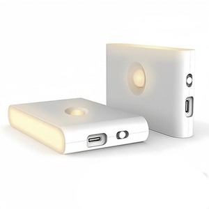 LED Induction Night <b>Light</b> <b>Wireless</b> USB Charging Human Body Induction Wall <b>Light</b> - Product Image 1