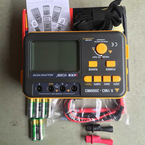 Testeur d'isolation numérique Victor VC60B+ 1kV avec écran LCD et contrôle manuel pour test de transformateurs - Product Image 1