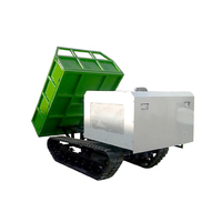 Mini-chargeur chinois à benne basculante à vendre, petit camion à benne basculante sur chenilles, benne basculante sur chenilles de 1 tonne, 1,5 tonne, 2 tonnes, 3 tonnes, 5 tonnes, 8 tonnes