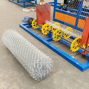 制造自动丝网面板焊接机半自动链节栅栏机价格为中国制造