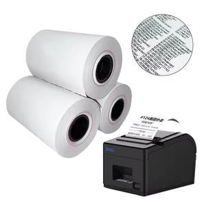 Rollo de Papel Térmico de Alta Calidad para Puntos de Venta y Cajeros Automáticos, Tamaño 57x50mm, Papel Térmico para Caja Registradora, 48gsm, 55gsm, 58gsm - Product Image 3