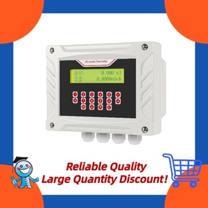 Supmea endüstriyel sıvı türbini debimetre yağ ve elektrik için LWGY-SUP Wall 400 duvara monte ultrasonik akış ölçer - Product Image 5