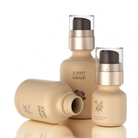 Conception originale moderne Bouteille de sérum de 60ml 40/100/150ml Emballage de soin de la peau mat Bouteille à pompe Emballage de cosmétique nu givré personnalisé
