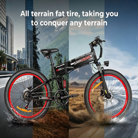 Stock d'entrepôt en Australie - Vélo de montagne électrique SAMEBIKE à pneus larges de 26 pouces, 21 vitesses, vélo électrique
