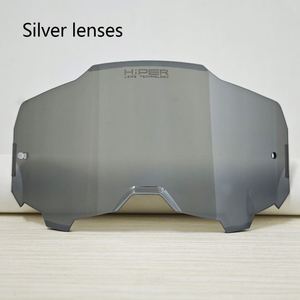 Lenti Acriliche Trasparenti Rosse Leggere Anti-UV400 Sostituibili per Moto Chopper, Ciclismo, Sport all'Aperto, Viaggi e Uso Quotidiano - Product Image 6