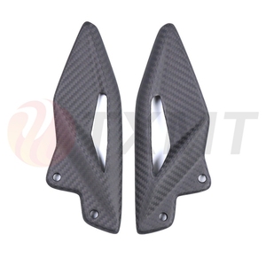 Accessoires de carénage de moto en Fiber de carbone repose-pieds protecteurs de pédale protège-talons pour Triumph Street Triple 765 - Product Image 3