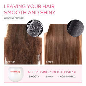 Q8 etiqueta privada personalizada Oem Odm tratamientos para el cuidado del cabello crema aceite de argán rizo niños dejar en acondicionador de cabello africano - Product Image 4