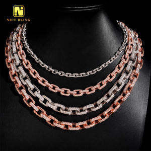 רב סגנון קובן חן של היפ הופ 5.2 מ "מ-15 מ" מ-קובן שרשרת שרשרת קוואן יהלום קוואן - Product Image 3