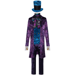 Costume violet du roi : <span class=keywords><strong>Cosplay</strong></span> d'Halloween, Costume de scène pour jeu de rôle de personnage d'anime/<span class=keywords><strong>manga</strong></span> - Product Image 1