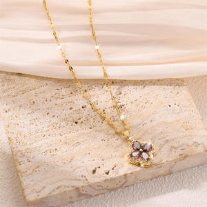 Dernières Symbole Minimaliste Adorable Idée Cadeau Fournitures Pendentif Titane Acier Chaîne Collier pour Femmes Hommes Étudiants Vente en Gros Fit - Product Image 5