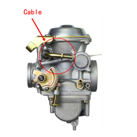 Cable de Estrangulador de Carburador 13200-38310-000 para Suzuki GN250 GN300 Dr250 para Italika Tornado 250 Roketa Jianshe Motocicleta