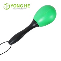Colorful Plastic Maracas Orff Percussion Instrument Montessori Educational Toy for Kids Early Music Learning & Kindergarten Use