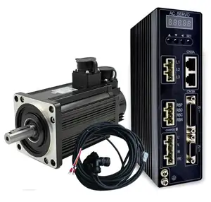 Servomotor de CA CNC y controlador de bajo coste, 2,3 kW, 15nm, para máquina de fresado de torno cnc