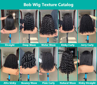 Perruque bouclée 13x6 sans colle HD transparente en cheveux humains vietnamiens vierges à cuticules alignées
