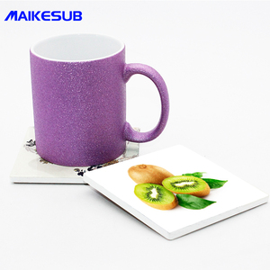 High Quotality <strong>Ceramic</strong> Material Blank <strong>Ceramic</strong> <strong>coaster</strong> for Heat Transfer Printing Tea <strong>coaster</strong> for bar or Home Design - Product Image 2