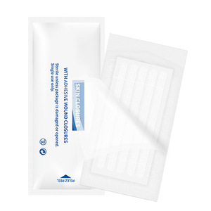 Bande adhésive médicale sans suture, hypoallergénique, respirante, pour soins des plaies, fermeture postopératoire et pansement adhésif pour sutures - Product Image 1