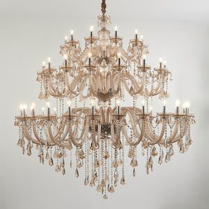 <span class=keywords><strong>Lustre</strong></span> en cristal décoratif moderne, <span class=keywords><strong>lustre</strong></span> de luxe, éclairage suspendu pour hall d'hôtel, éclairage pour villas de luxe et palais - Product Image 3