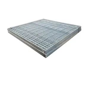 Customized for high quality steel floor grate drain trap drainer Catwalk Walkway Platform Hot Dip Galvanized steel grating price