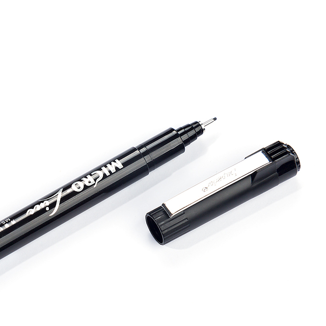 Fineliner Pens Black Ink Artist Drawing Sketch Pens for Drafting Manga Pens Writing