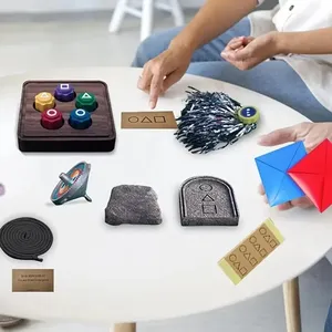 Haute traditionnel Gonggi <span class=keywords><strong>Jack</strong></span> pierre cailloux ensemble petit jeu de société fête jouet amusant jouer main oeil Coordination formation en plastique - Product Image 3