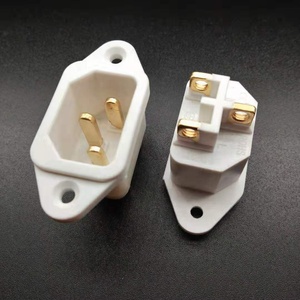 Đầu Nối Ổ Cắm Điện Đầu Vào Bảng Nam 3P IEC 320 C14 <span class=keywords><strong>AC</strong></span> 250V 15A - Product Image 2