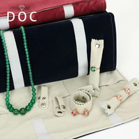 DOC Jewelry collection roll bag boucles d'oreilles collier bague bracelet montre voyage exposition sac de rangement