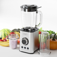 Licuadora de Mesa Multifuncional RANBEM de 500W de Alta Potencia con Velocidad Variable y 6 Cuchillas de Acero Inoxidable