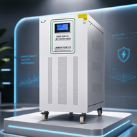 Régulateur de tension automatique triphasé à enroulement en cuivre 60 kVA |   98% d'efficacité élevée, écran LCD |   Certifié CE et ISO9001 OEM