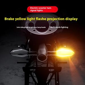 Feu de position LED d'ambiance pour moto, projecteur de clignotant, lampe de sol pour véhicule électrique, avec fonctions d'avertissement lumineux - Product Image 2