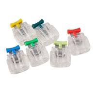 Serrures de sécurité dédiées Zhuoli ZL-F001, scellés inviolables pour compteurs d'eau et de gaz (matériaux Fer+ABS+PC, 21*27.5*8.3mm)
