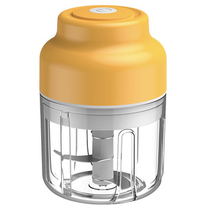 Upgraded 4/6 Blades Portable Food Grade Electric <b>Mini</b> Garlic Grinder with USB Charging - Product Image 3