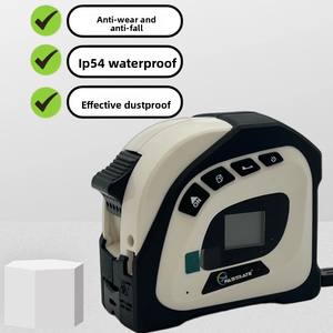 جهاز قياس المسافة بالليزر ذكي بدقة عالية يصل إلى 40 متر مع شريط قياس رقمي فولاذي 5 أمتار - Product Image 2