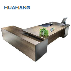 โต๊ะทำงานที่ทันสมัยพร้อมคุณสมบัติยืดได้ตู้เก็บเอกสารประสิทธิภาพสูงเฟอร์นิเจอร์สำนักงานทันสมัย - Product Image 1