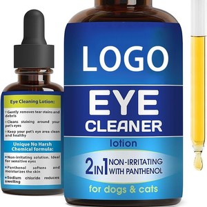 Köpekler kediler için toplu gözyaşı leke çıkarıcı göz temizleme damlaları Omega 3 somon yağı jel kapaklar Panthenol ile Pet sağlık takviyeleri - Product Image 6