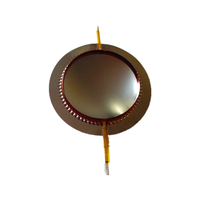 Diaphragme de remplacement en titane de corne de bobine vocale de 44.4mm pour bobine vocale de haut-parleur de Compression de Tweeter