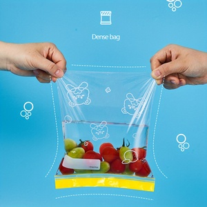 Bolsas Reutilizables Personalizadas para Refrigerador, a Prueba de Humedad, con Cierre Hermé<span class=keywords><strong>tico</strong></span>, para Congelador, para Alimentos, Envases de Plástico a Prueba de Fugas - Product Image 5