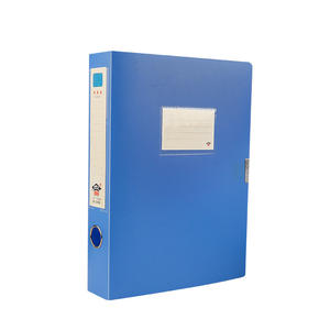 Scatola di archiviazione per ufficio ispessita in plastica blu all'ingrosso <span class=keywords><strong>A4</strong></span> per l'organizzazione e la gestione dei dati - Product Image 1