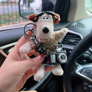พวงกุญแจตุ๊กตา <span class=keywords><strong>Gromit</strong></span> สีน้ำตาลกาแฟ ตุ๊กตาขนนุ่ม น่ารัก ใช้เป็นจี้กระเป๋าเป้ พวงกุญแจคู่รัก - Product Image 5