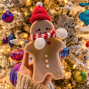 Bouteille de boisson en plastique DIY de 500 ml <span class=keywords><strong>pour</strong></span> homme en <span class=keywords><strong>pain</strong></span> <span class=keywords><strong>d</strong></span>'<span class=keywords><strong>épice</strong></span>s de Noël, <span class=keywords><strong>pour</strong></span> jus maison - Product Image 4