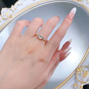 Anillo <span class=keywords><strong>de</strong></span> Plata S925 con Diseño <span class=keywords><strong>de</strong></span> <span class=keywords><strong>Caña</strong></span> <span class=keywords><strong>de</strong></span> Azúcar, Pequeño y Cuadrado, para Mujer, Simple y Personalizado, Apilable, Joyería <span class=keywords><strong>de</strong></span> Moda para Bodas - Product Image 2