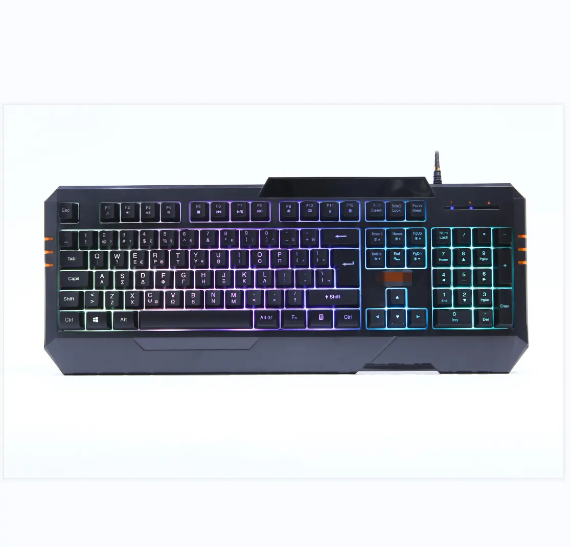 Langlebige und farbenfrohe LED-Beleuchtung Keys Gaming Keyboard ist auch für die Hausarbeit geeignet