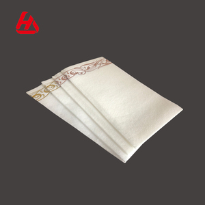 Premium Tela-aire puso servilletas alto pliegue impreso papel servilleta de papel - Product Image 1