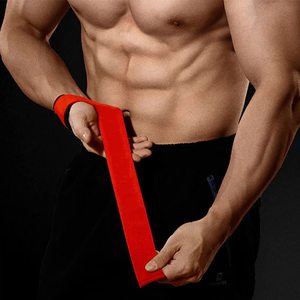 重量挙げリストストラップ筋力トレーニング調整可能な滑り止めジムフィットネスリフティングストラップリストサポートスポーツグリップバンド - Product Image 6