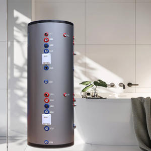 250L + 100L trao đổi nhiệt CuộN 2in1 SUS304 lưu trữ nước nóng + phòng sưởi ấm đệm trong một bể cơ thể nồi hơi <span class=keywords><strong>Trinity</strong></span> HVAC hệ thống - Product Image 2